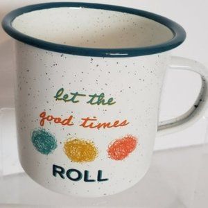 Boot Barn Tin Can Tribal Coffee Mug NWT